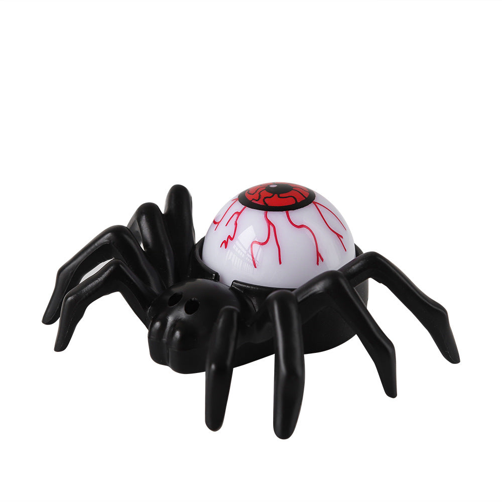 🎃3pcs Halloween LED Pumpkin/ Skull/ Eye Balls Lights with Glowing Spider Night Light - Glowing LED Candle Lights