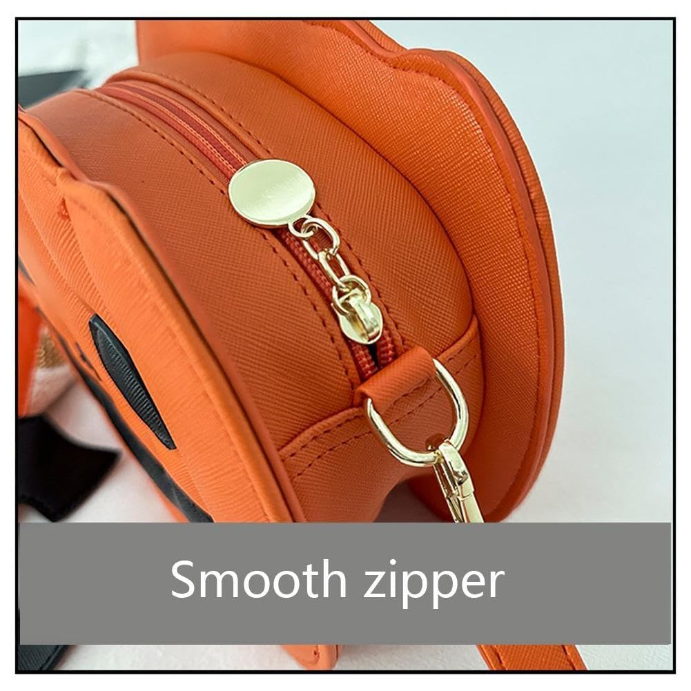 💥2025 Halloween 🎃Pumpkin Bat Cartoon Crossbody Bag - 🎁Creative & Personalized