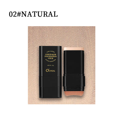💥Halloween Special Offer: 70%OFF🔥 Foundation Concealer Stick Dual-ended brush head for flawless skin
