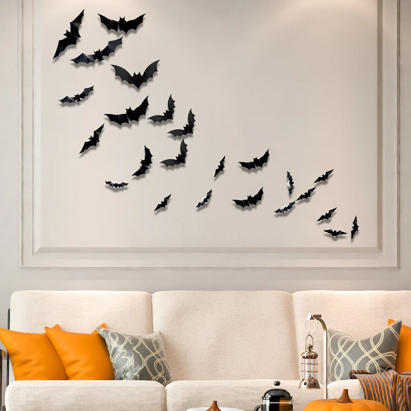 🦇✨ 3D Bat LED Wall Light — Unique Decor & Stylish Light! 💡 Buy More, Save More!