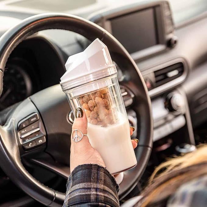 ✨🥣Portable Cereal Cup – The Ultimate On-the-Go Breakfast Revolution! 🥛