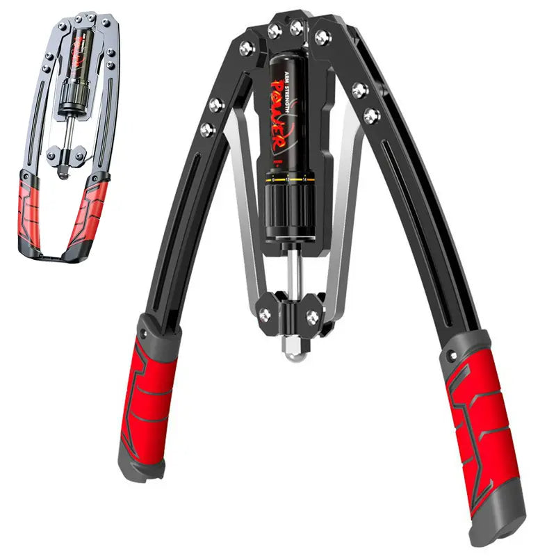 ⏰The Final Six Hours Sale 30% OFF -Hydraulic Arm Trainer with Counter, 22-440lbs Adjustable Chest Expander for Home Gym, Arm & Shoulder Strength Training Equipment