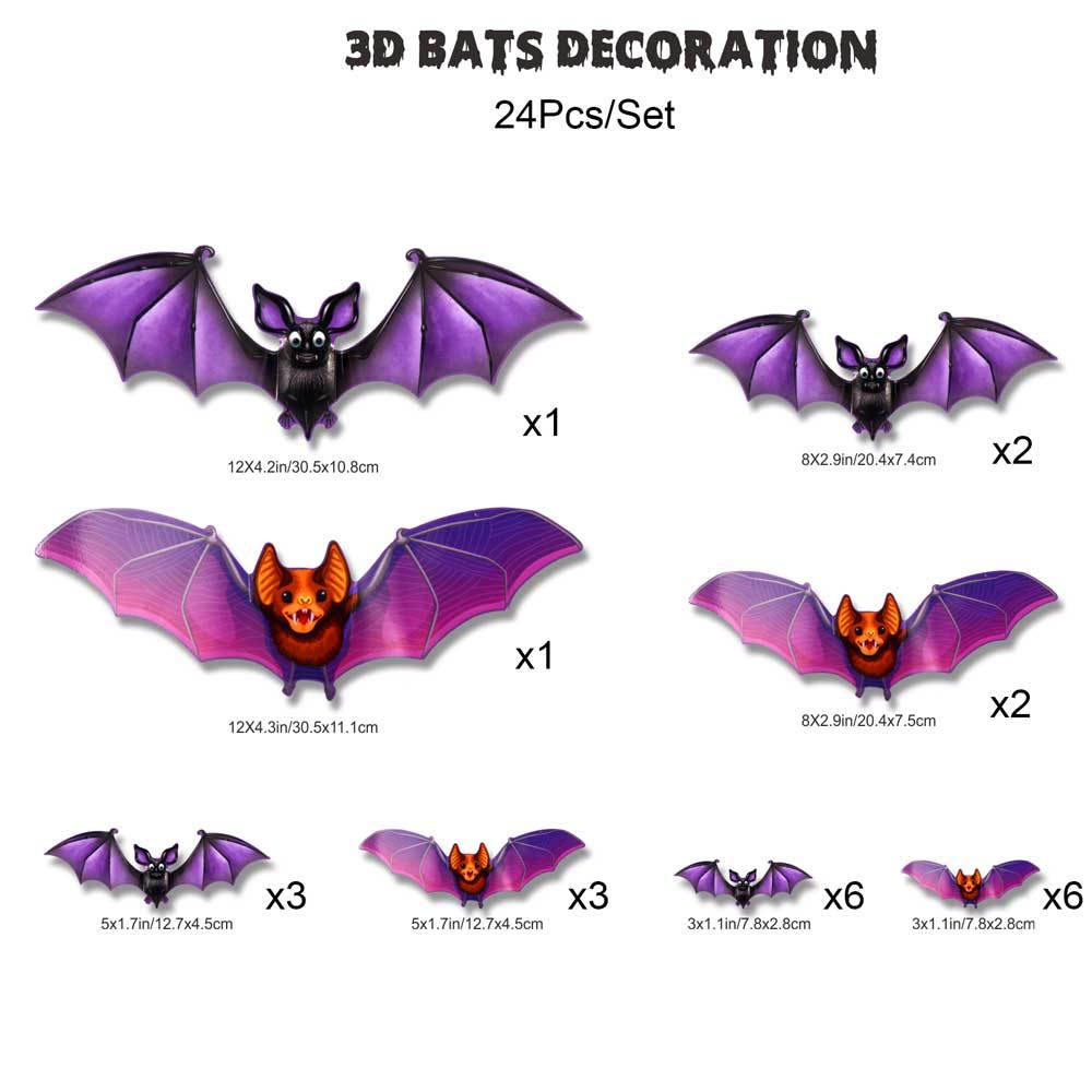 🦇✨ 3D Bat LED Wall Light — Unique Decor & Stylish Light! 💡 Buy More, Save More!