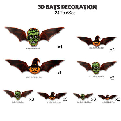 🦇✨ 3D Bat LED Wall Light — Unique Decor & Stylish Light! 💡 Buy More, Save More!