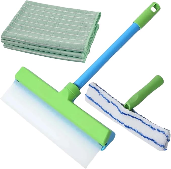 🎃👻💀Halloween Clean your house -Recyclable Silicone Window Squeegee Kit
