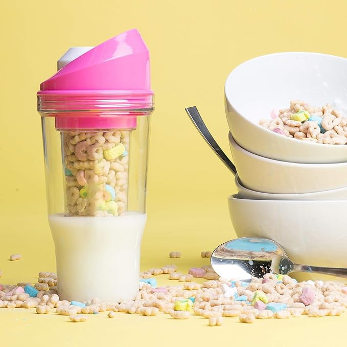 ✨🥣Portable Cereal Cup – The Ultimate On-the-Go Breakfast Revolution! 🥛