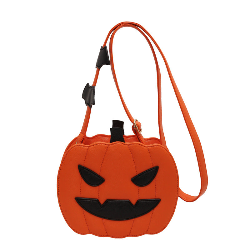 💥2025 Halloween 🎃Pumpkin Bat Cartoon Crossbody Bag - 🎁Creative & Personalized