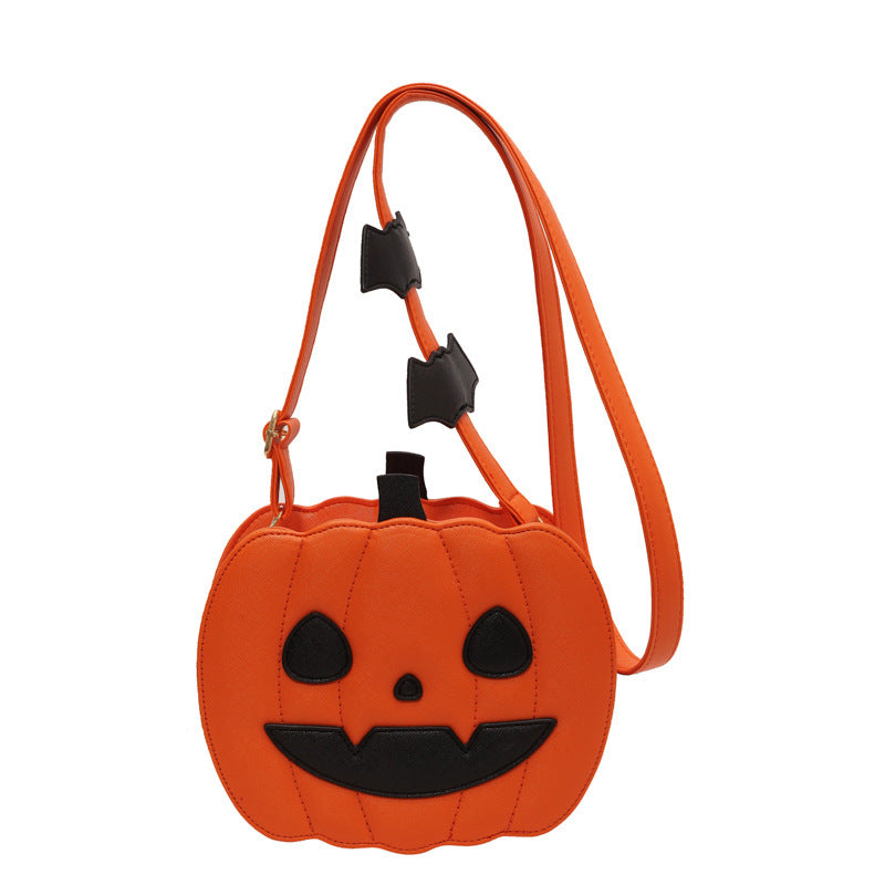 💥2025 Halloween 🎃Pumpkin Bat Cartoon Crossbody Bag - 🎁Creative & Personalized