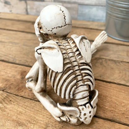 🎃👻💀Halloween Fireplace Simulation Skull Combination🔥1 Set (3pcs)