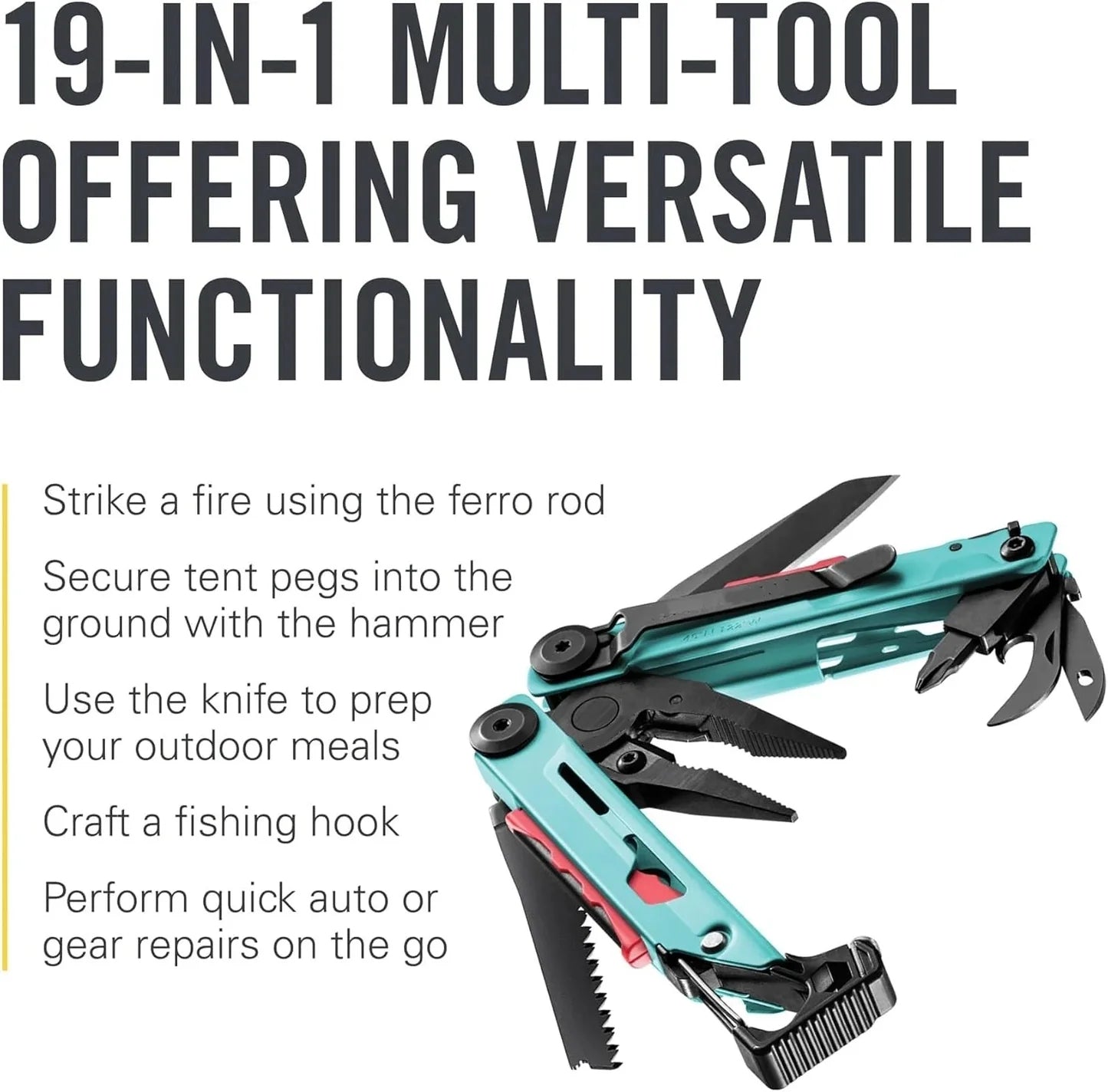 ✨ LAST DAY PROMOTION ✨19-in-1 Outdoor Survival EDC Multi-Tool🛠️